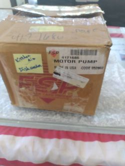 Dishwasher  Circulation And Drain Pump 