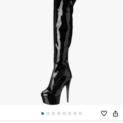 Ellie Shoes Women's 609-fantasy Boots 6” Heels Size 11