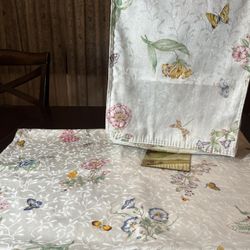LENOX Butterfly Meadow Runner & Tablecloth/Set #1