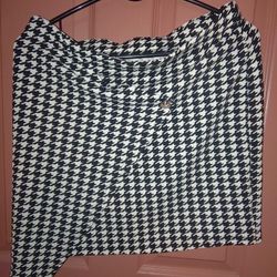 Hounds Tooth Skirt 