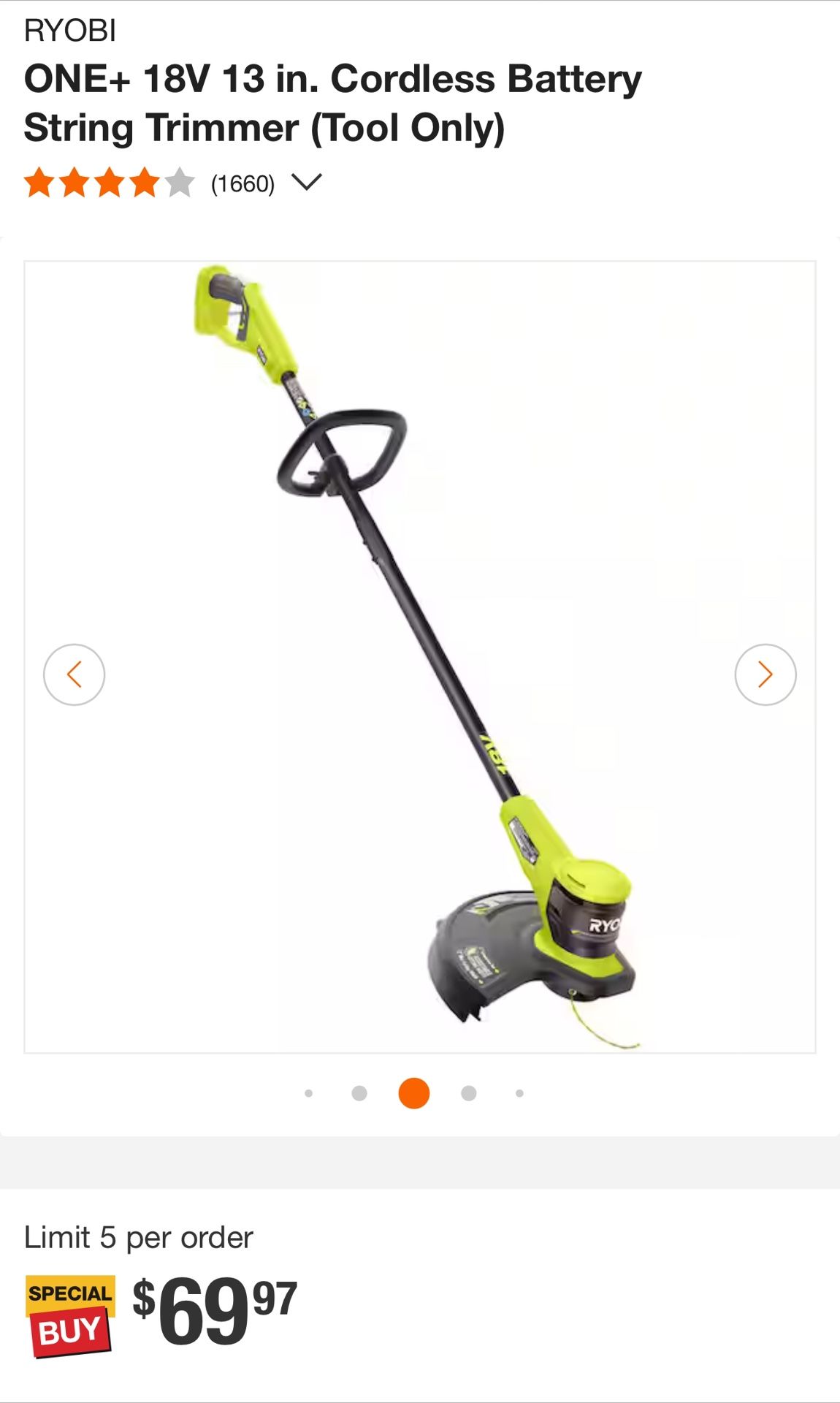 Ryobi Weed Eater