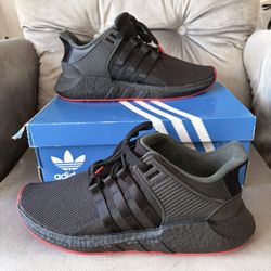 Adidas EQT Support 93/17 Red Carpet Pack Black Mens Size 11 - CQ2394 Core Boost 
