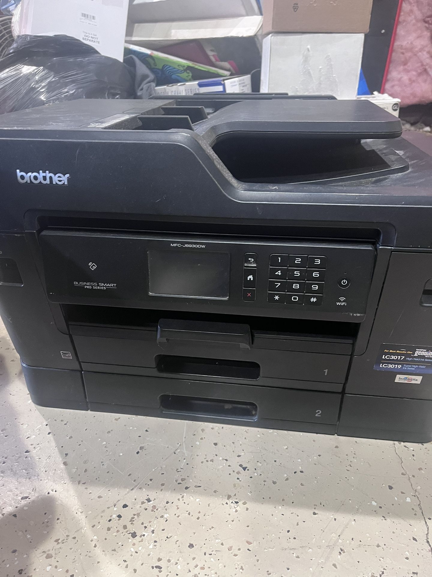 Brother Printer/Scanner And Fax Machine 