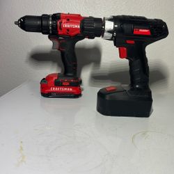 2 Cordless Drills