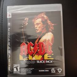 Ps3 Game ... Acdc Rockband Track Pack Brand New !!!