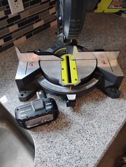 One+18V Cordless 7-1/4 In Milter Saw