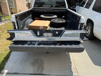 NEW Chrome - Rear Bumper Assembly for 2014-2018 Chevy Silverado GMC Sierra 1500