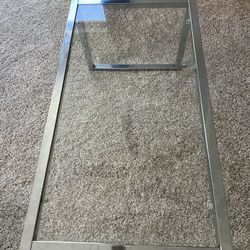 16in X 27in Glass Coffee Table