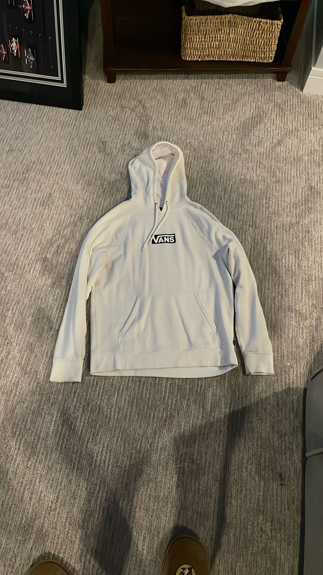 White Vans Versa Hoodie
