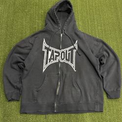 Black Tap Out mens zip up