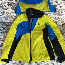 Boys Ski Jacket Spider 