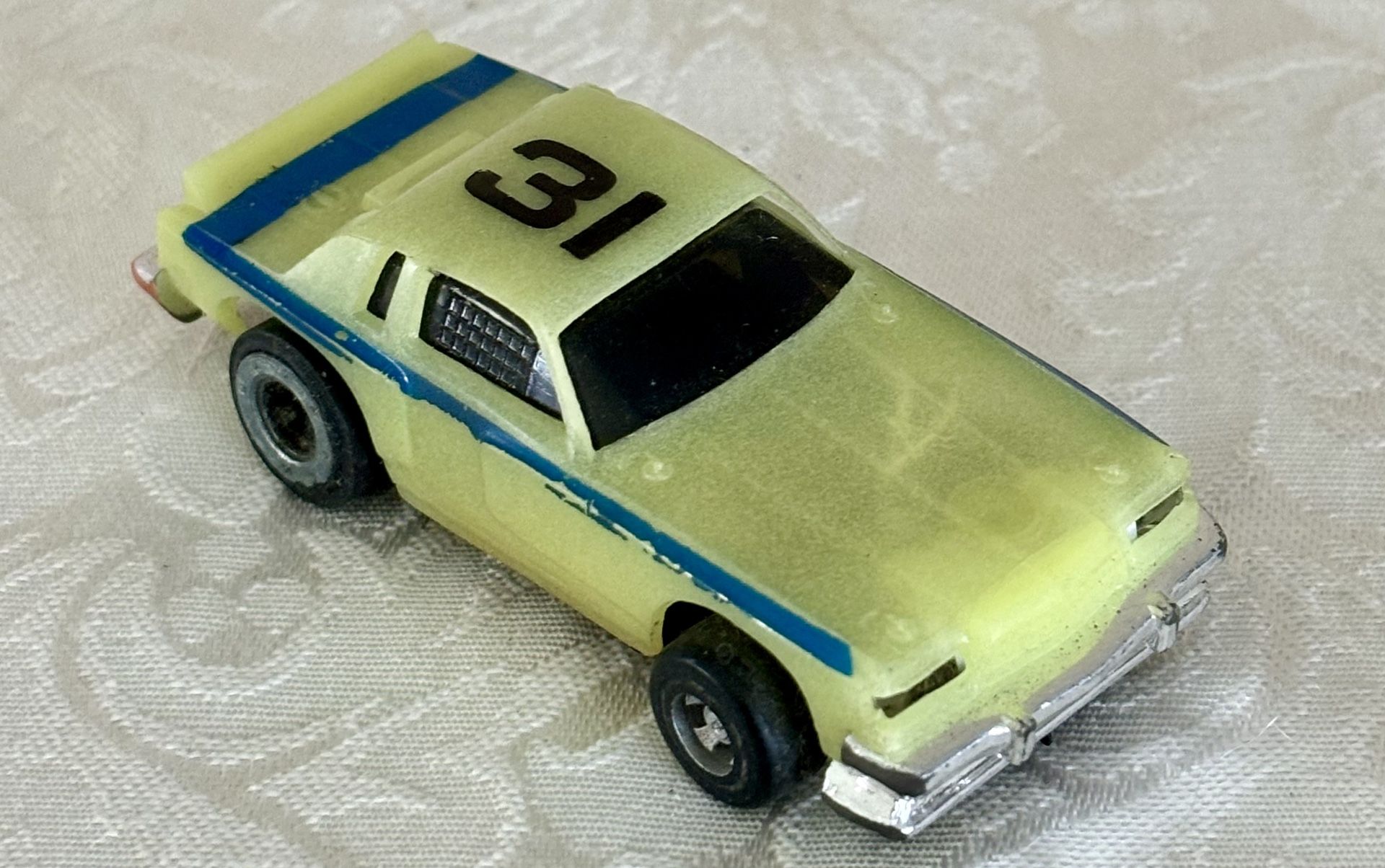 Vintage 1977 Ideal TCR #31 Glow in Dark Slot Car-Working Condition🔴 Only $20 For Local Pickup Only🔴🏎️Read Description Below🏎️