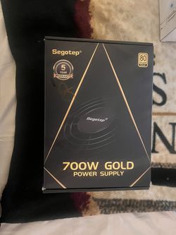 700 W gold power supply for computer with fan