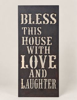 Bless this house home decor