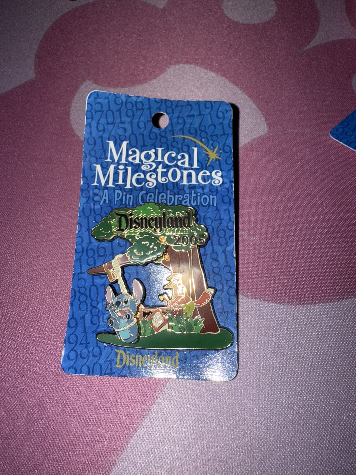 Disney Trading Pins 40131 DLR - Magical Milestones - Splash Mountain Stitch