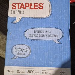 caja de papel para fotocopiadora Staples