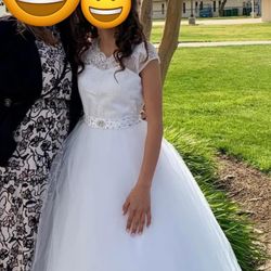 First Communion Dress Size 12-13