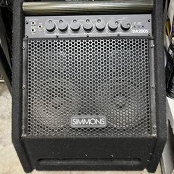 Simmons DA200S Drum Amplifier – 200 Watts RMS – Great Condition