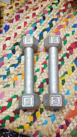 3 pound barbell weights