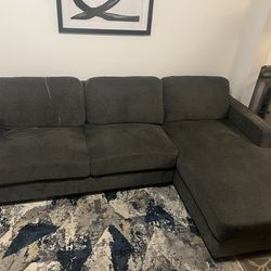 Grey Sectional Couch For Sale Very Comfortable 