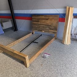 West Elm - Queen Bed-frame 