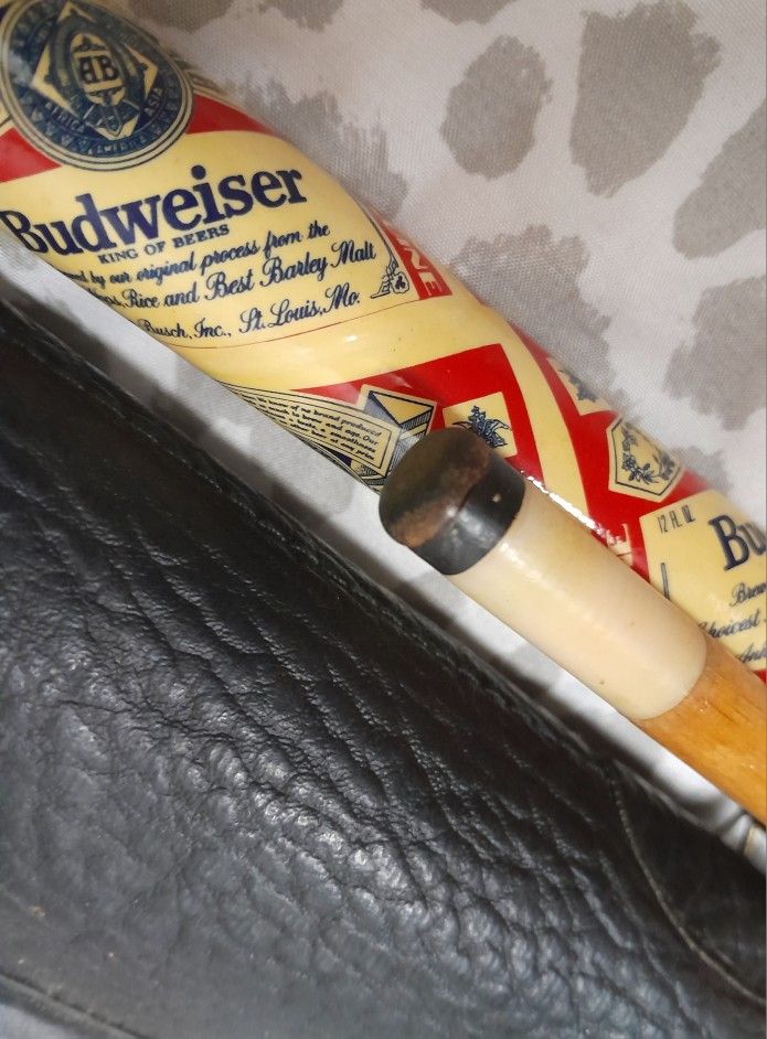 Vintage 1988 Budweiser Beer Billairds Cue 2 Piece Pool Stick