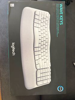 Logitech Wave Keys Wireless Ergonomic Keyboard