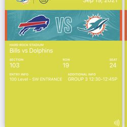 Dolphins Tickets