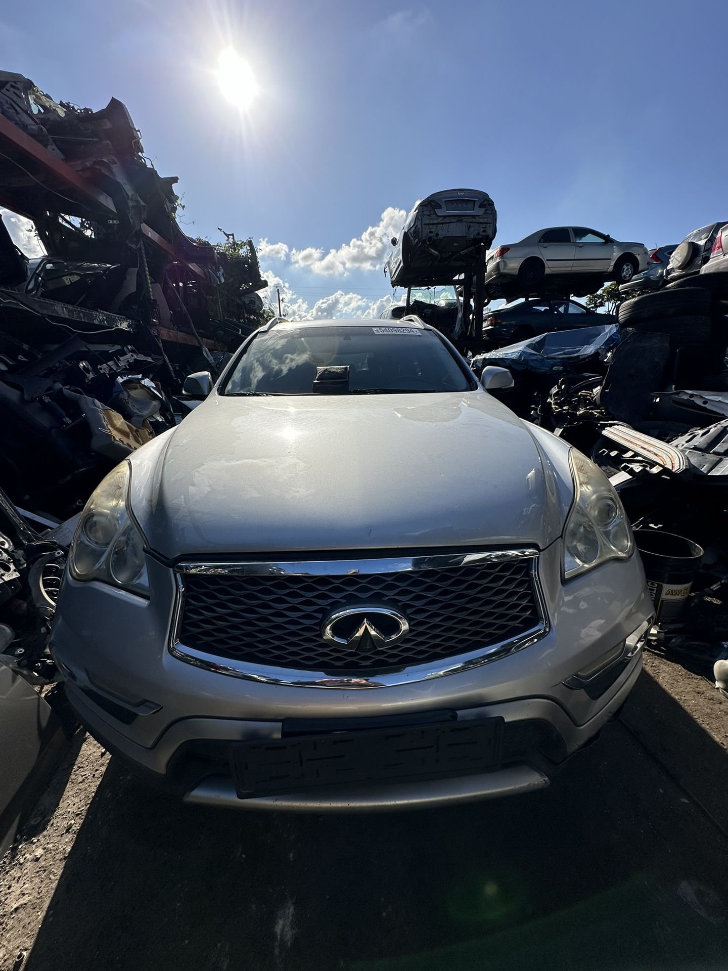 2008-2017 INFINITI QX50 EX37 EX35 CAR FOR PARTS ONLY