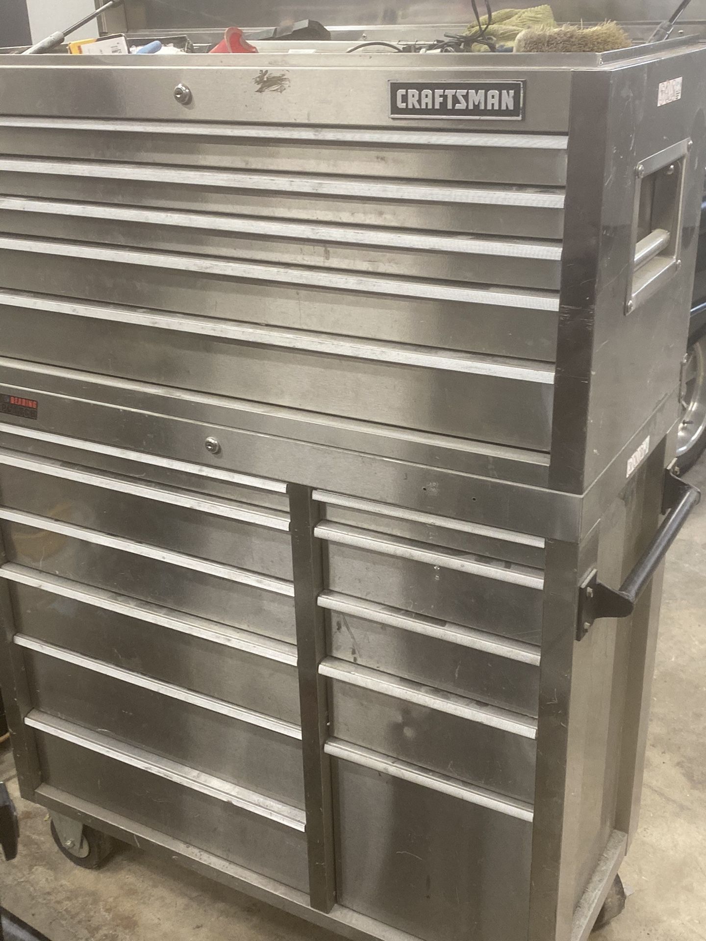 Craftsman 41” stainless tool box for Sale in Huntington Beach, CA OfferUp