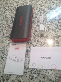 KMashi external battery charger with two USB's chargers