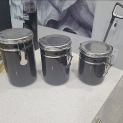 Posuelos De Cocina Cristal Negro