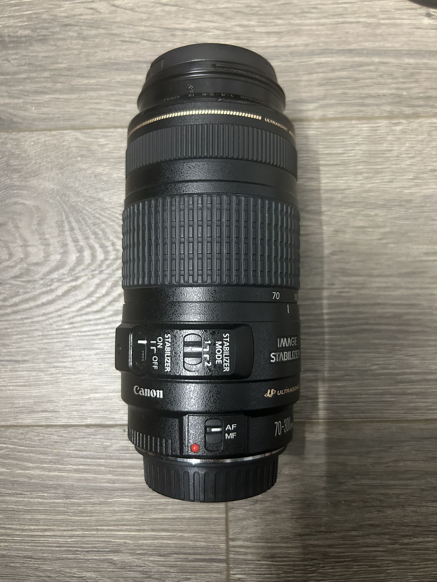 Canon 70-300 Macro Lense.  Macro1.5m/4.9ft. 