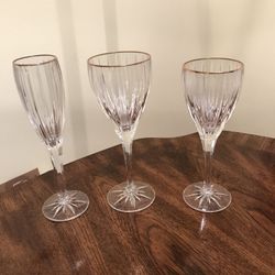 Glasses- MIKASA CRYSTAL 12 of each