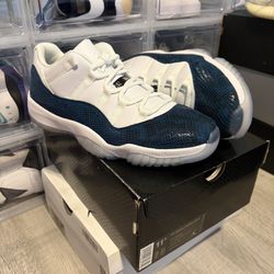 SZ 11.5 BRAND NEW DS RETRO 11 SNAKE SKIN LOW 