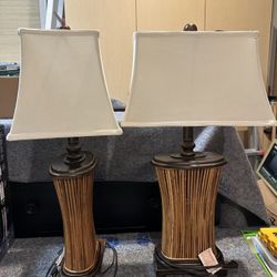 Bamboo Night Stand Lights 