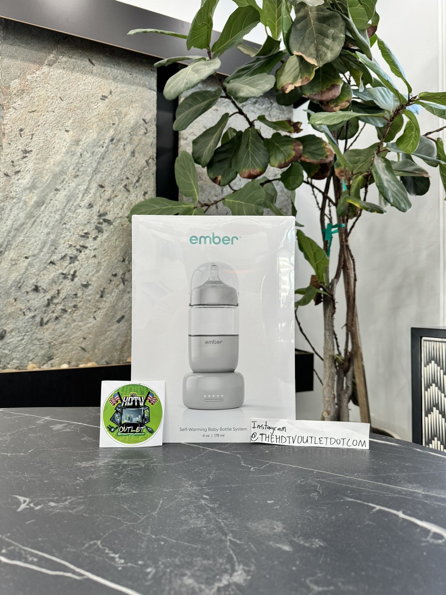 Ember Baby Bottle System 6pz Self Warming