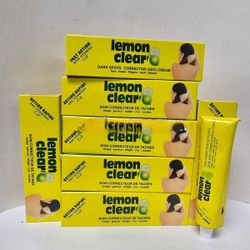 10 Packs Lemon Clear Tube Cream