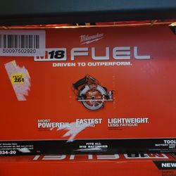 MILWAUKEE M18 FUEL CIRCULAR SAW 