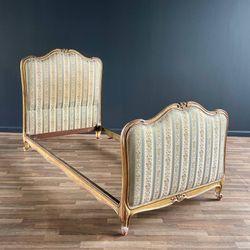 Italian Antique Hand Carved Twin-Size Bed Frame, c.1920’s
- Delivery Available