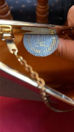 Vintage Etra Clutch (Gray Snakeskin Color)