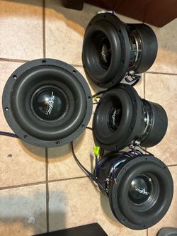 4 Skar Audion ZVX-8 (8 in subwoofers)