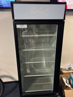 Commercial Glass Door Refrigerator Merchandiser Cooler – Works Great