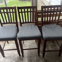 3 Bar Stool Chairs