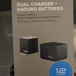 Enduro Battery For GoPro With Charger 