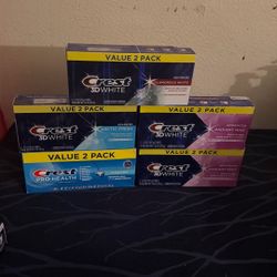 Crest 3D White & PRO- Health Toothpaste $6 each