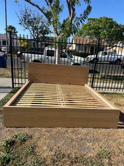 IKEA king bed frame