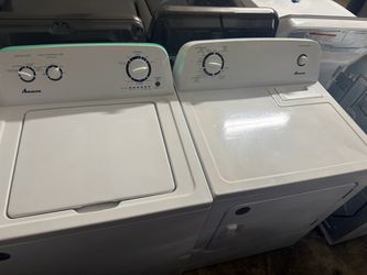 🌠⛩️amana washer and dryer electric nice set ⛩️🌠