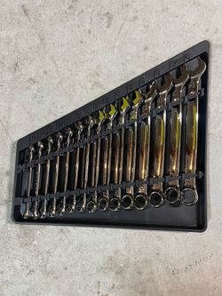 New Milwaukee Combination Metric Wrench Mechanics Tool Set (15-Piece)