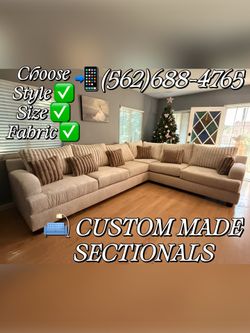 🛋️ CUSTOM MADE SECTIONALS